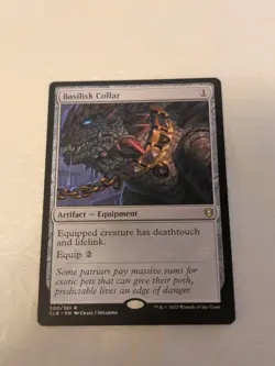 Basilisk Collar Commander Legends: Battle for Baldur's Gate Regular - Image 1