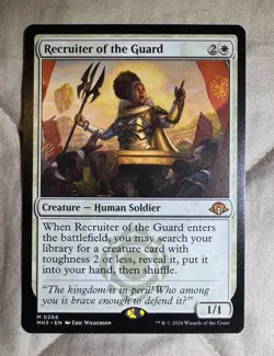 MTG Recruiter of the Guard Modern Horizons 3 LP - Image 1