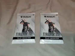 Lot Of 2 Magic The Gathering Final Fantasy Play Boosters - Image 1