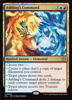 1 x Ashling's Command - Foil - Lorwyn Eclipsed - NM-Mint - MTG - Image 1