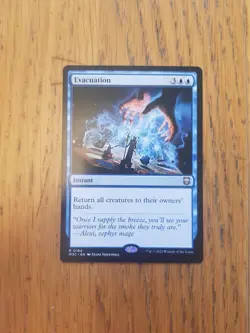 Evacuation mtg NM Regular Commander: Modern Horizons 3Magic the Gathering - Image 1