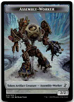 MTG Assembly-Worker Token T Time Spiral: Remastered 14 LP - Image 1