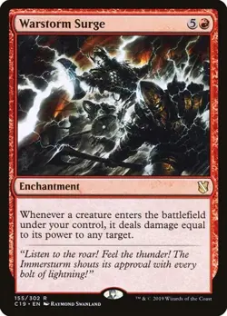 2x Warstorm Surge Commander 2019 LP MTG - Image 1