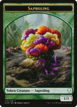 10 Saproling Tokens (013/016) ~mtg NM Dominaria Free Shipping - Image 1
