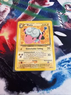 2001 Pokemon Flaaffy Waaty German Neo Revelation 28/64 NM-Mint - Image 1