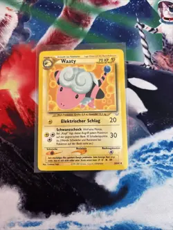 2001 Pokemon Flaaffy Waaty German Neo Revelation 28/64 NM-Mint - Image 2