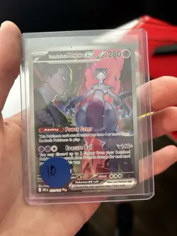 Pokemon TCG Team Rockets Mewtwo EX Special Illustration Destined Rivals - Image 1