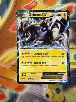 Pokemon TCG Zekrom EX BW38 Black & White Black Star Promo Holo - Image 1