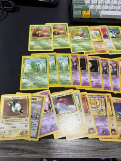 Vintage Pokemon Cards Lot WotC - Base Set, Jungle, Fossil, Gym Hero’s, Neo - Image 2