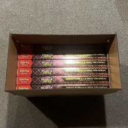 6x Pokemon Paldean Fates Great Tusk Iron Threads Ex Premium Collection Sealed - Image 2