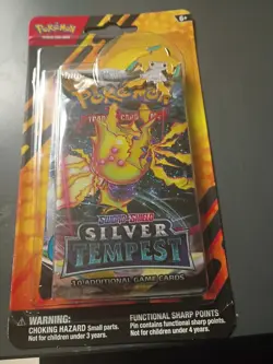 Pokemon Sword & Shield silver tempest 2-pack blister With victini Pin - Image 2
