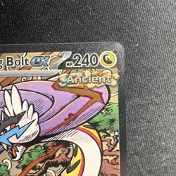 Pokemon TCG Prismatic Evolutions Raging Bolt EX Sir 166/131 - Image 3