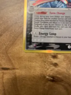 Pokemon Deoxys EX Holon Phantoms Delta Species Rare Regular 3/110 70HP - Image 5