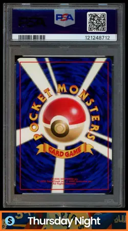 1996 POKEMON JAPANESE BASIC #035 CLEFAIRY HOLO PSA 9 - Image 2