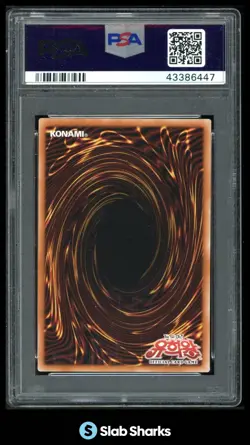2009 YU-GI-OH KOR BLACK ROSE DRGON CSOC 1ST EDITION GHOST RARE PSA 8 - Image 2