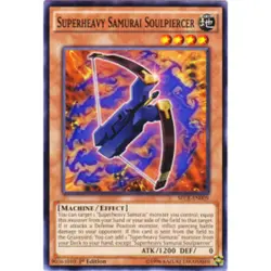 Yugioh! HP Superheavy Samurai Soulpiercer - SECE-EN009 - Common - 1st Edition He - Image 1