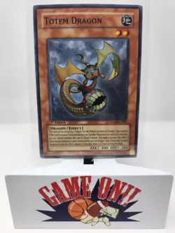 YuGiOh Totem Dragon CRMS-EN085 Crimson Crisis 1st Edition Super Rare NM - Image 1