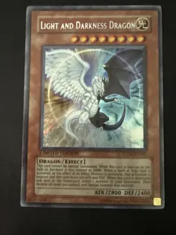 Light and Darkness Dragon YG01-EN001 Yu-Gi-Oh! GX Manga Limited Edition NM - Image 1