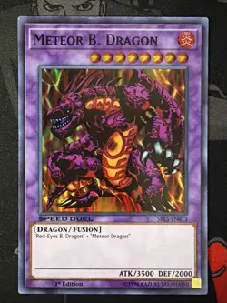x2 Meteor B. Dragon SBLS-EN013 1st Edition Super Rare VLP - Image 2