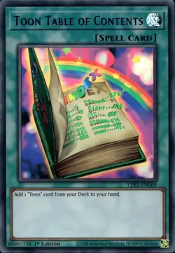 Toon Table of Contents 1st Purple Ultra LDS1-EN069 Yu-Gi-Oh! - Image 1