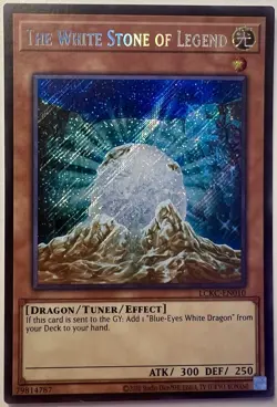 The White Stone of Legend LCKC-EN010 | Secret Rare Unlimited | Near Mint - Image 1