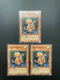 Yugioh Armed Dragon LV3 SOD-EN013 Common 1st Edition LP X3 - Image 1