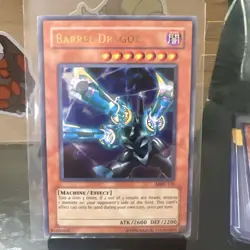 YU-GI-OH BARREL DRAGON MRD-126 UNLIMITED ULTRA RARE HP - Image 1