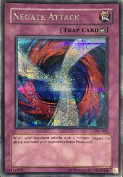 Negate Attack TSC-003 Promo Prismatic Secret Rare MP - Image 1