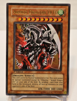Armed Dragon LV10 DP2-EN013 Ultra Rare 1st Edition Yugioh 911 - Image 1