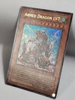 YuGiOh TCG Armed Dragon LV7 Ultra Rare 1 x SOD-EN015 HP & Super 2 x DP2-EN012 LP - Image 4