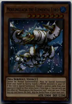 Moulinglacia the Elemental Lord Super Rare Flames of Destruction FLOD-ENSE2 LP - Image 1