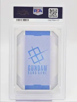 GUNDAM 2025 GUNDAM NEWTYPE RISING LEGENDARY RARE D GD01-001 PSA 10 Q6065 - Image 2