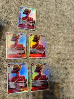 Monkey D Luffy SR OP12-015 Legacy of the Master One Piece ENGLISH - Image 1