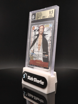2022 ONE PIECE ROMANCE DAWN #OP01-120 SHANKS ALT ART MANGA SECRET RARE BGS 9.5 - Image 2