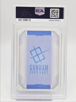 GUNDAM AERIAL REBUILD 2025 GUNDAM NEWTYPE RISING F GD01-067 PSA 10 Q6065 - Image 2