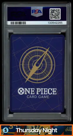 2024 ONE PIECE PROMOS EN CONVENTION EXCLUSIVE-FOIL #043 MONKEY D. LUFFY PSA 10 - Image 2