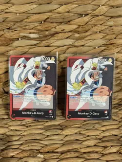 One Piece - Monkey.D.Garp Op02-002 Pre Errata - Leader - 2x - Image 1