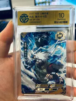 Hatake Kakashi - KaYou Naruto TCG CCG Trading Card NR-BP-018 CCG 10 Gem Mint - Image 1
