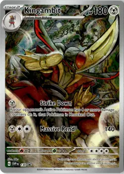 Kingambit - | Promo | SV: Scarlet & Violet Promo Cards | 130 | NM | EN - Image 1