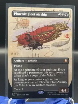 Phoenix Fleet Airship (Borderless) Avatar 323 NM TLA Magic MTG - Image 1