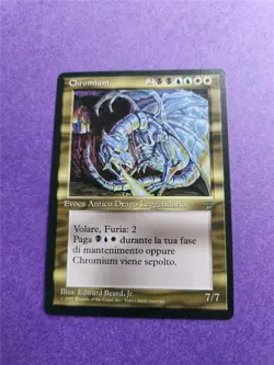 CHROMIUM X1 UNPLAYED MTG LEGENDS ITALIAN - Image 1