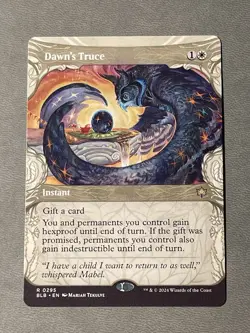 Dawn's Truce (Showcase) Bloomburrow Regular MTG TCG BLB M/NM - Image 1
