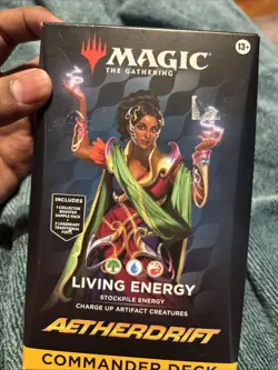 MtG - Aetherdrift Commander Deck - Living Energy NEW/SEALED - Image 1