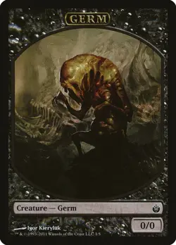 10 x Germ Token (001/005) Mirrodin Besieged NM/M Free Shipping - Image 1