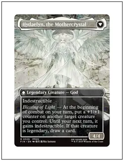 1x Venat, Heart of Hydaelyn, Borderless Art, Magic the Gathering MTG NM - Image 2