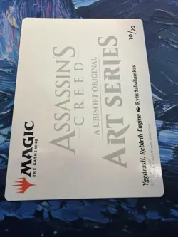 Yggdrasil, Rebirth Engine Art Card (Gold-Stamped Signature) Art Series AC - Image 2
