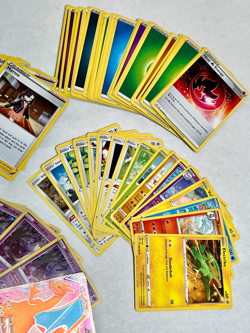 2020 Lot of 93 Various Pokemon Trading Cards Various Common Holo Trainer Energy - Image 3
