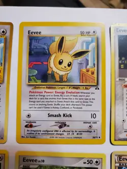 Collection Of 6 Vintage Eevee Cards Pokemon - Image 3
