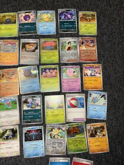 Pokemon TCG Scarlet & Violet 151 Bulk Card Lot Plus Tin Common/holo/Rare/Trainer - Image 3