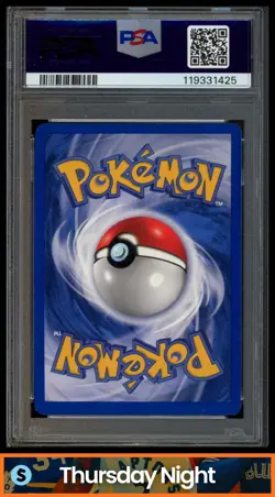 2000 POKEMON TEAM ROCKET #15/82 HERE COMES ROCKET! HOLO RARE PSA 8 - Image 2